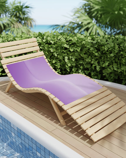 Soft Lavender Fade Beach Towel, 24" x 44"