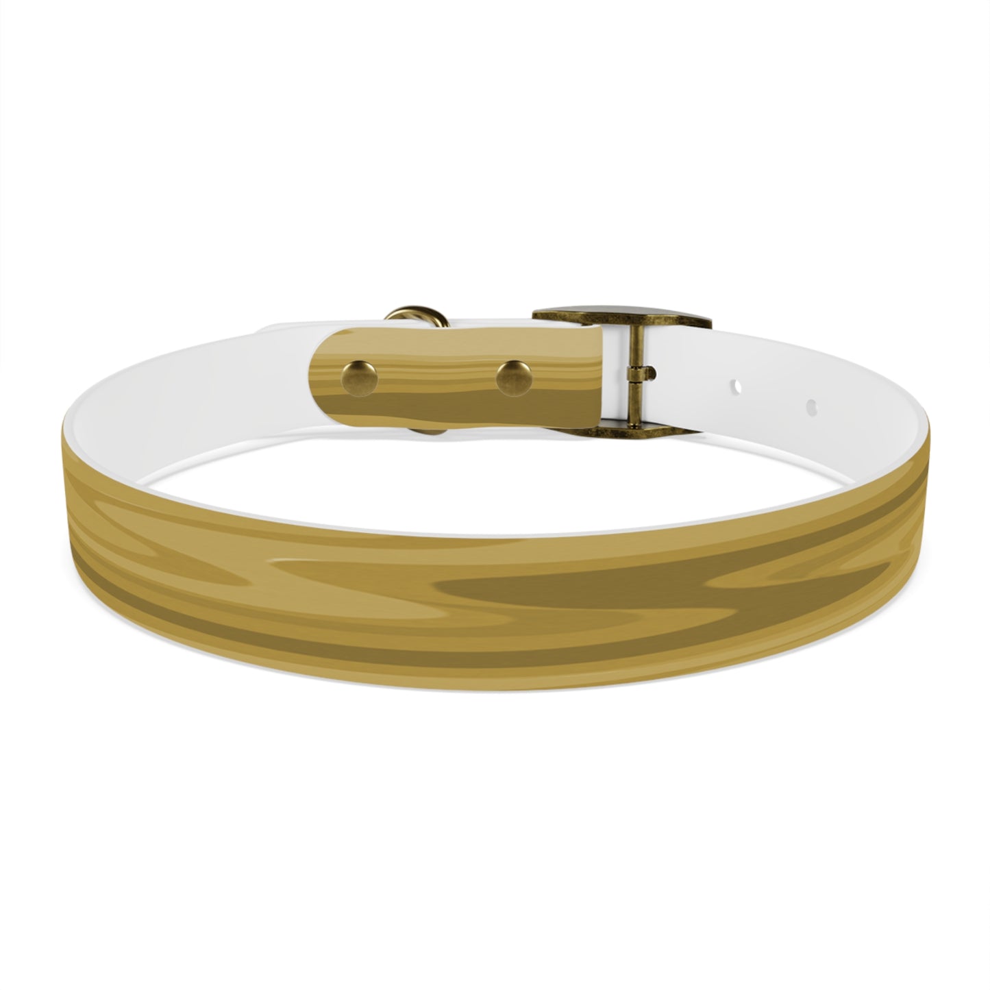 Brown Wavey Large Dog Collar
