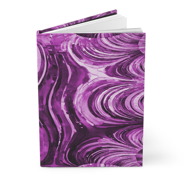 Uzi Spiral Powder Lavender 5.75" x 8" Hardcover Journal Matte with 150 lined pages