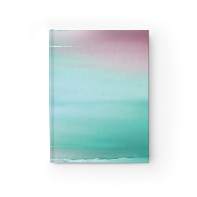 Green Sea Lavender Fog 5" x 7" Journal - 128 Blank pages