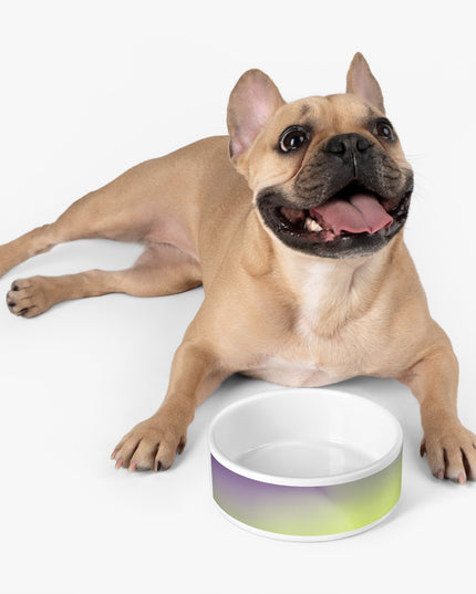 Purple Golden Fade 16 oz Pet Bowl