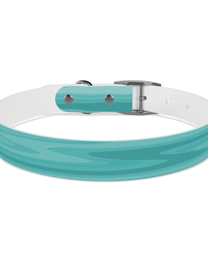 Tif Green Wavey Large Dog Collar