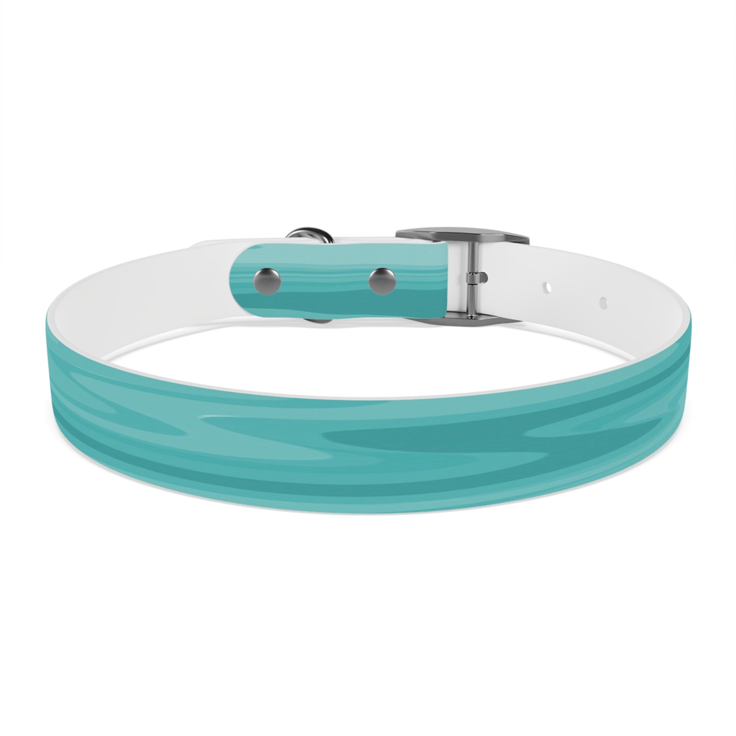 Tif Green Wavey Large Dog Collar