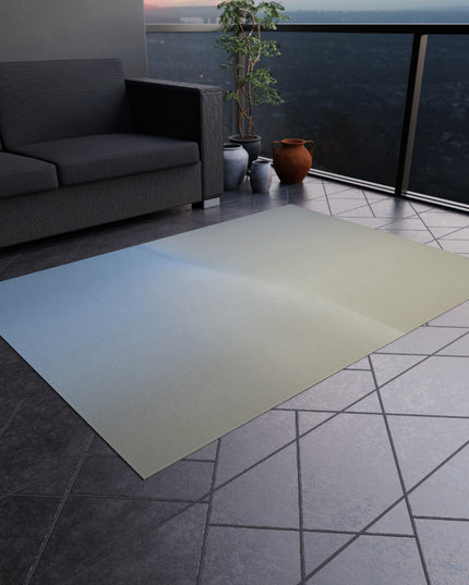 Cobalt Fade Outdoor Rug, 60" x 84"