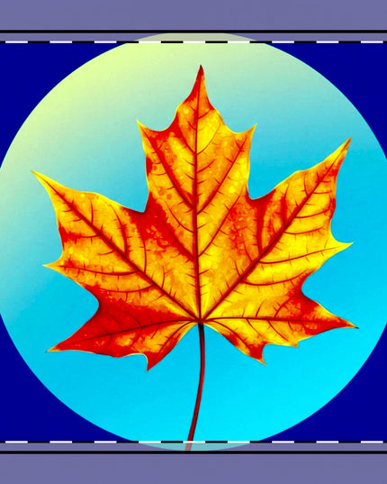 Alpha Maple Leaf Cotton Twill Napkin, 10" x 10"