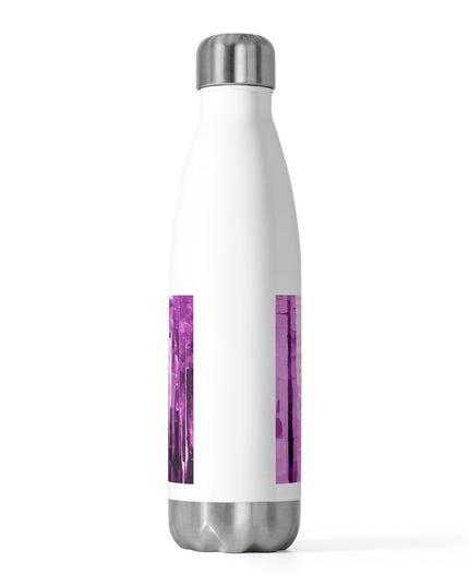 Striped Powder Lavender 20oz Insulated Water Bottle