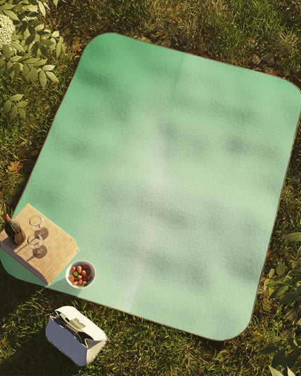 Mint Fade 61" × 51" Picnic Blanket