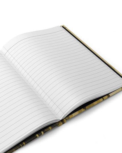 Striped Light Brown 5.75" x 8" Hardcover Journal Matte with 150 lined pages