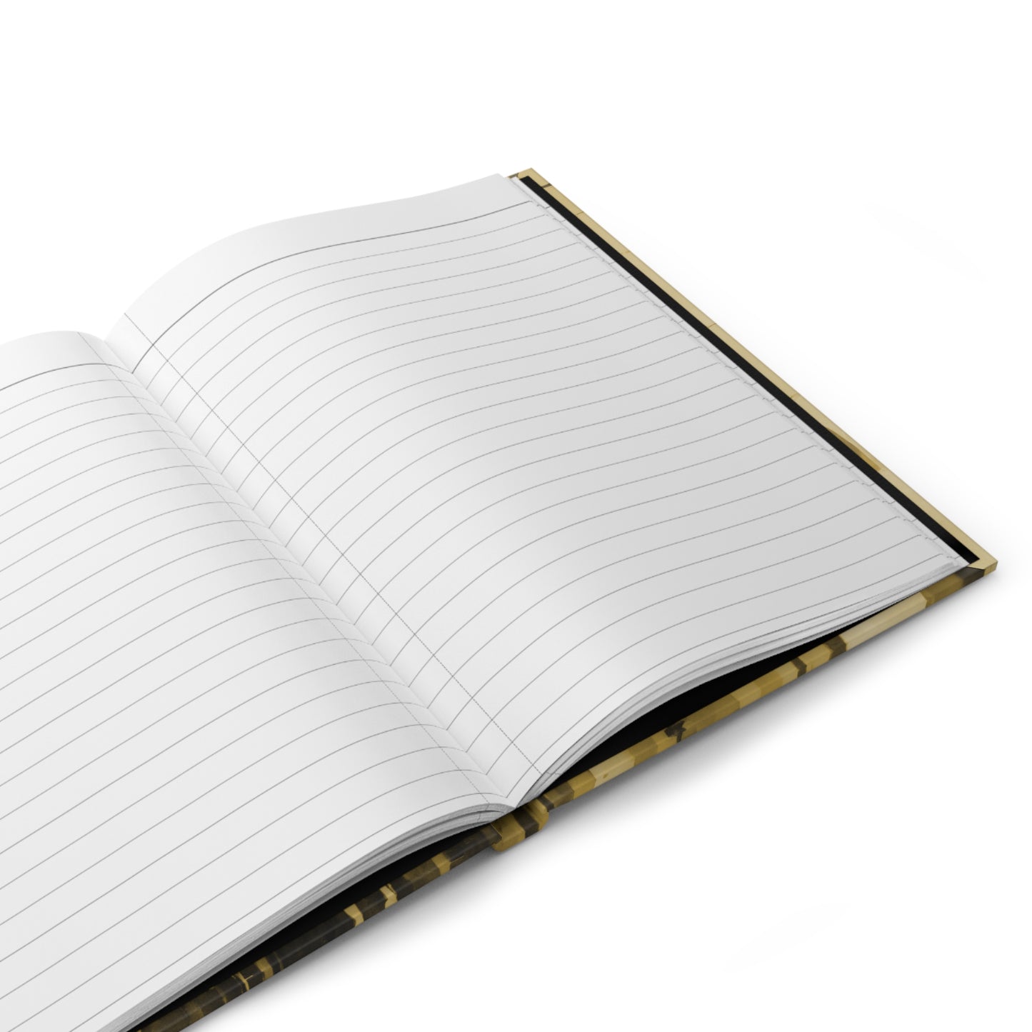 Striped Light Brown 5.75" x 8" Hardcover Journal Matte with 150 lined pages