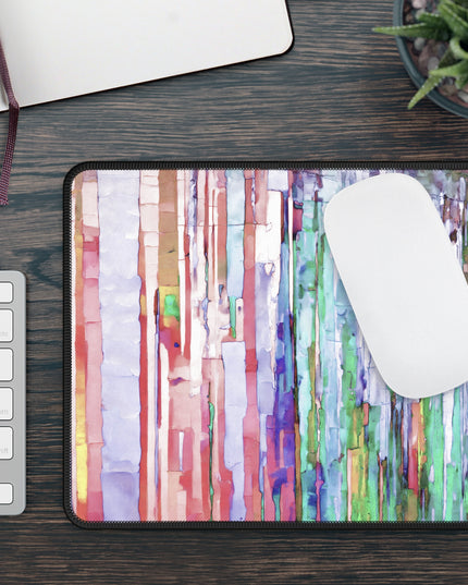 Striped Pastels 9" x 7" Gaming Mouse Pad