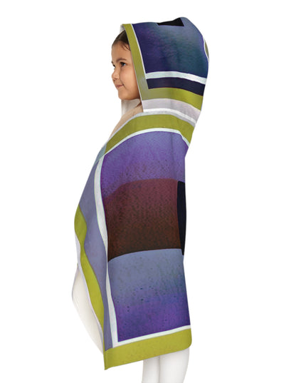 Zeta Shadow Youth Hooded Towel, 24" x 48"