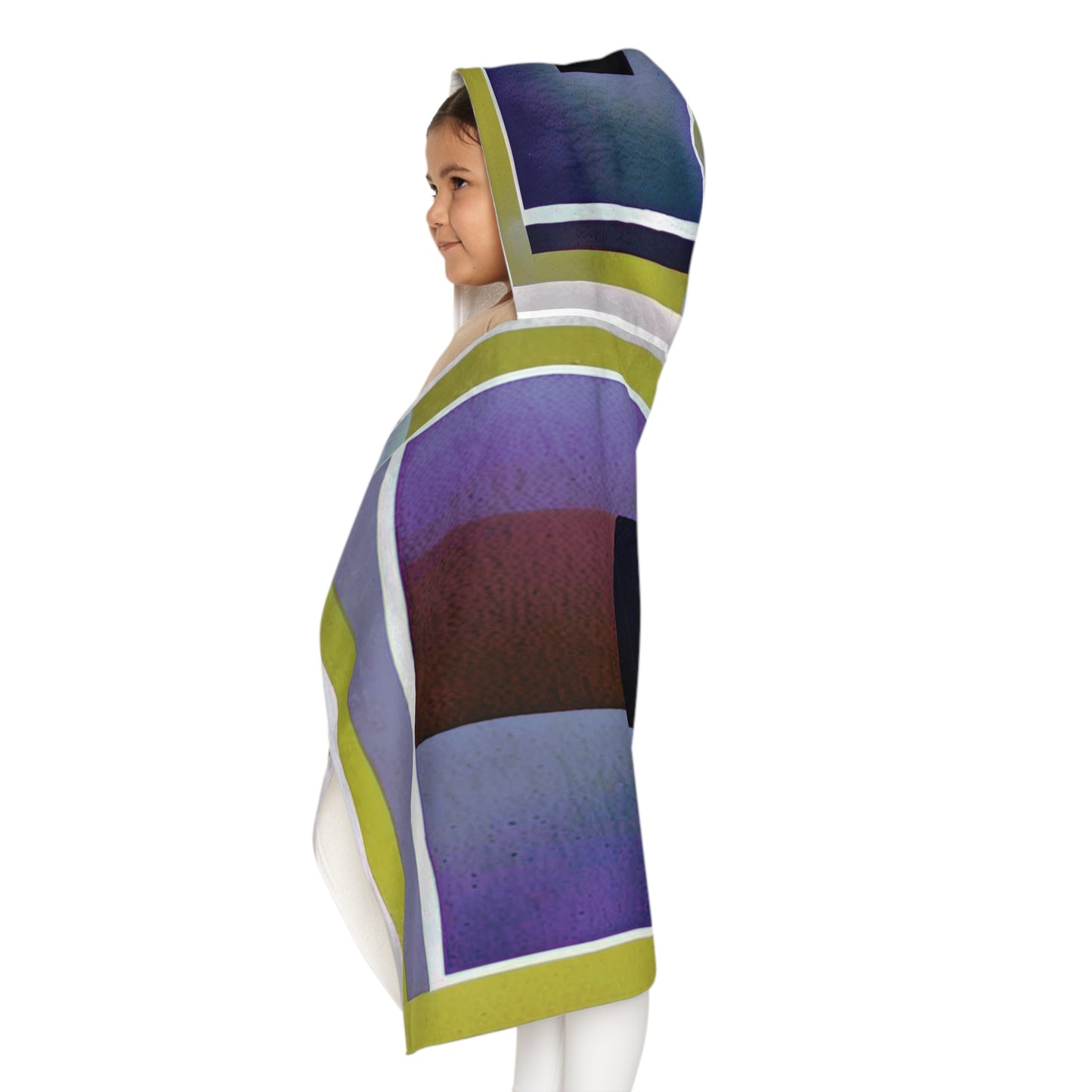 Zeta Shadow Youth Hooded Towel, 24" x 48"