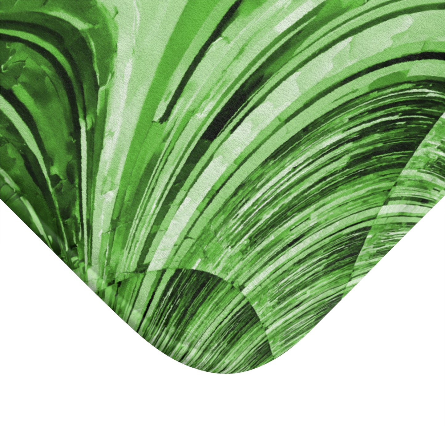 Uzi Spiral Mint Pastel 34" x 21" Bath Mat