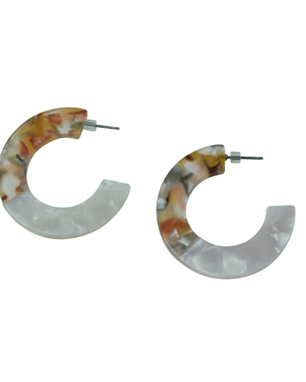 Chance Earrings -Tan