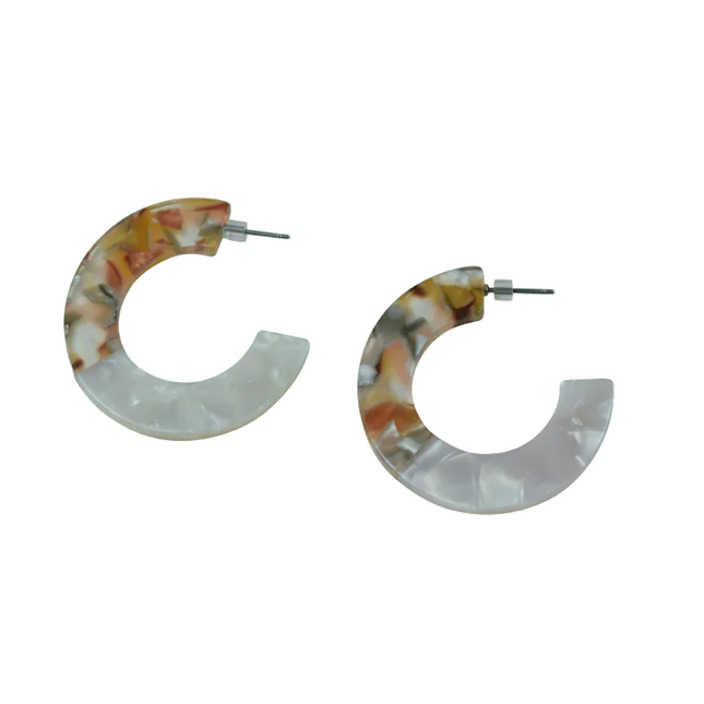 Chance Earrings -Tan