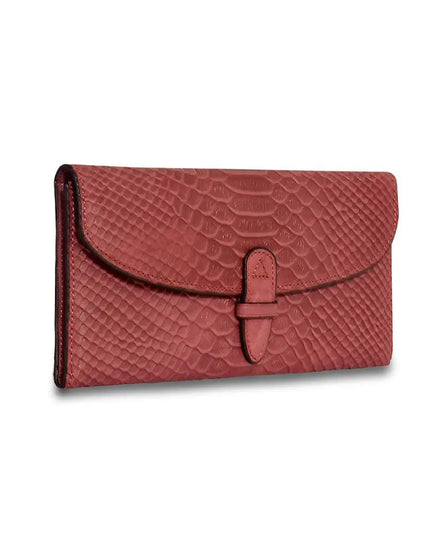 Wealthy Leather Wallet -Red