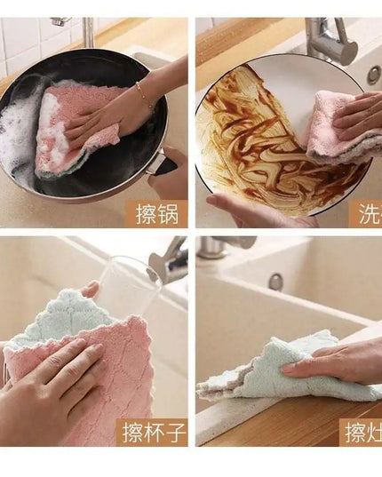 Set Of 10 Microfiber Cleaning Towels