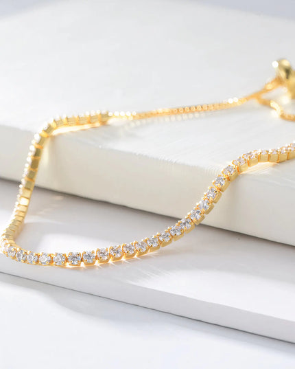Alicia 18K Gold Plated Sterling Silver Bracelet
