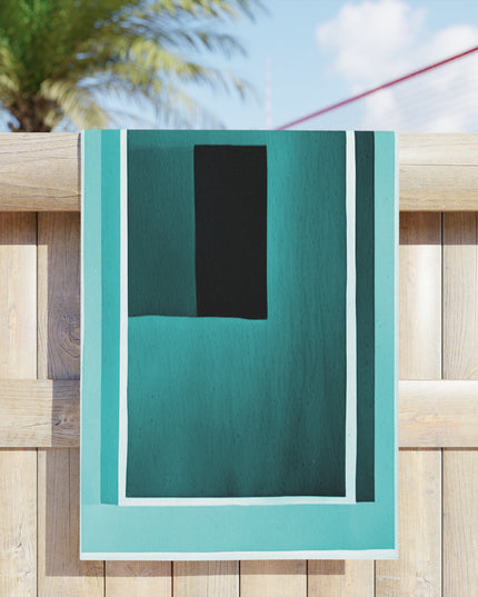 Tif Shadow Beach Towel, 24" x 44"