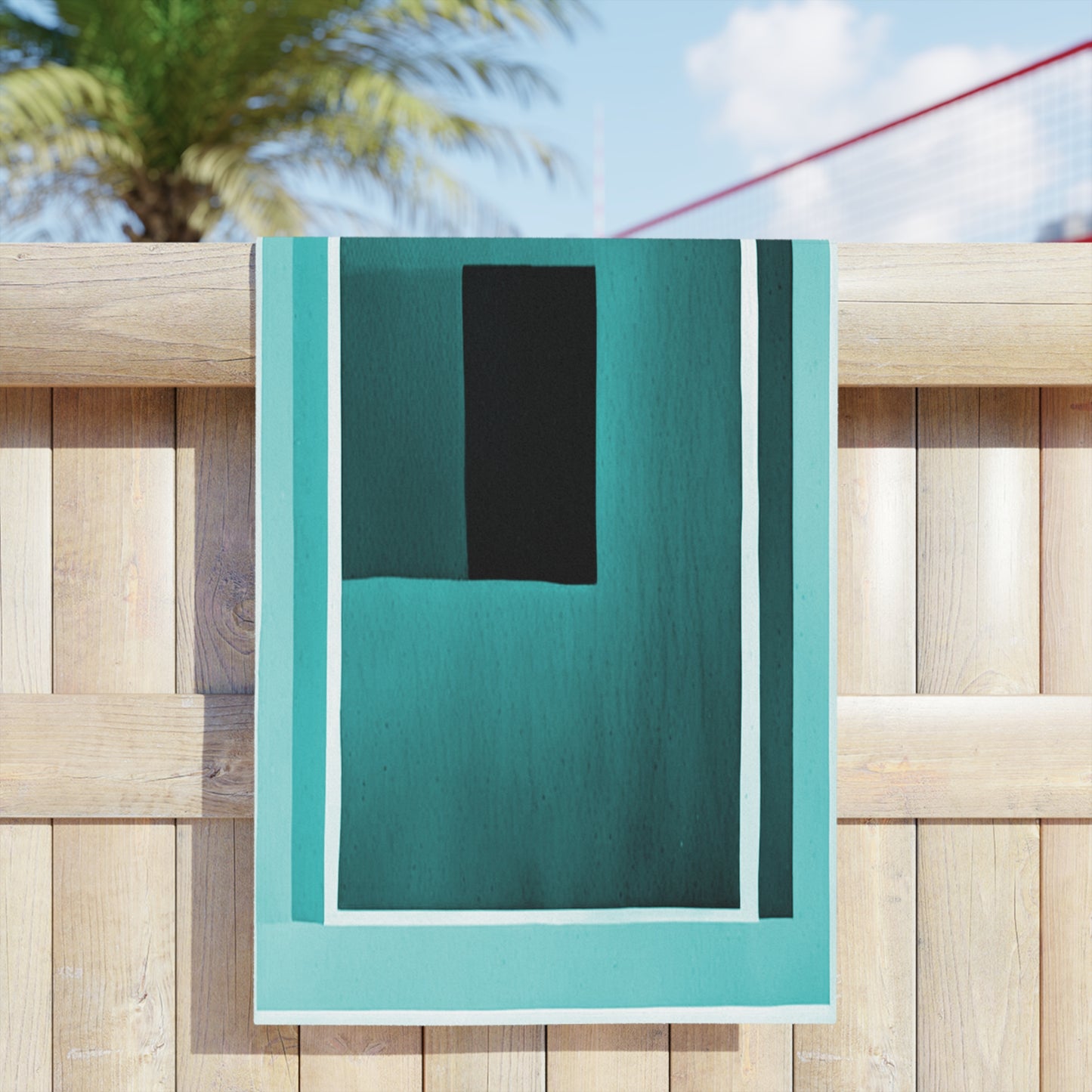 Tif Shadow Beach Towel, 24" x 44"