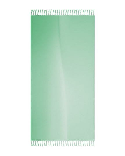 Mint Fade 38" × 81" Boho Beach Cloth