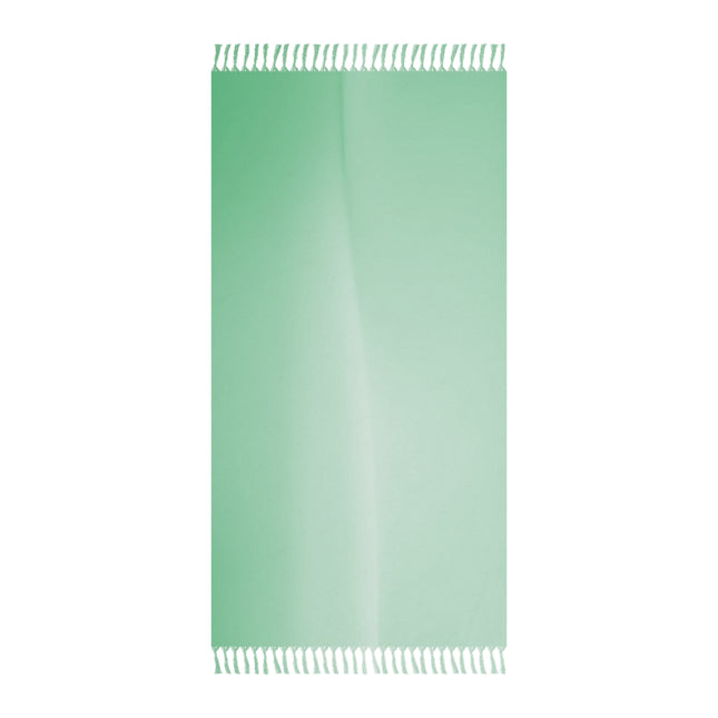 Mint Fade 38" × 81" Boho Beach Cloth