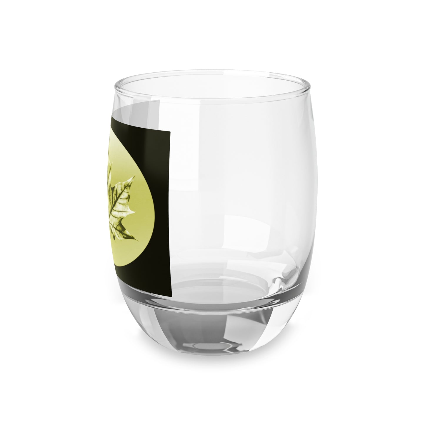 Lemongrass Maple Leaf Whiskey Glass, 6 oz
