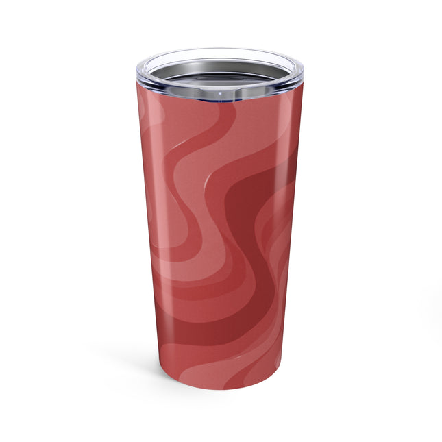 Power Red Wavey Tumbler 20oz