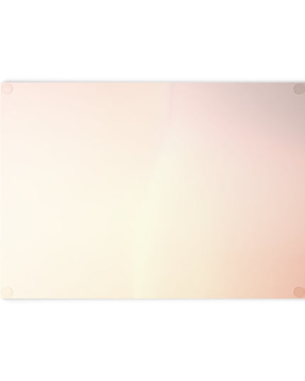 Hot Peach Fade 8" x 11" Glass Cutting Board