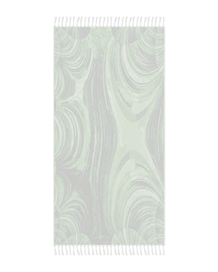 Uzi Spiral Mint Pastel 38" × 81" Boho Beach Cloth