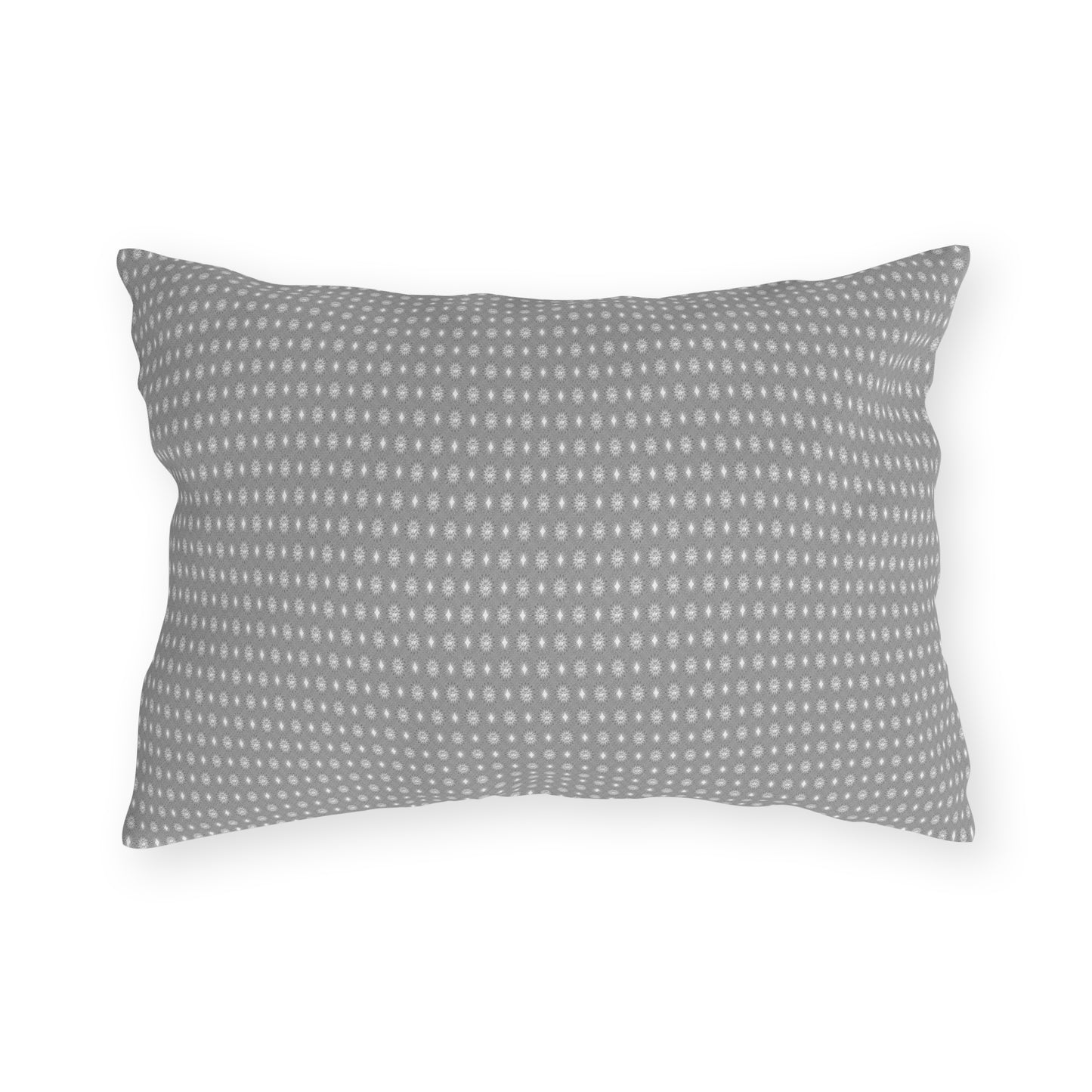 Desaturated Star-crossed Bodies Outdoor Pillow, 20" x 14"