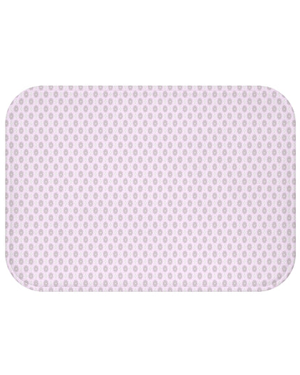 Pink Mornings Star-crossed Bodies 24" x 17" Bath Mat