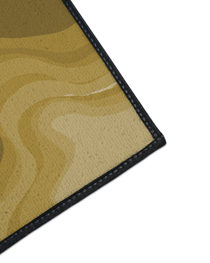 Brown Wavey 18" x 24" Heavy Duty Floor Mat