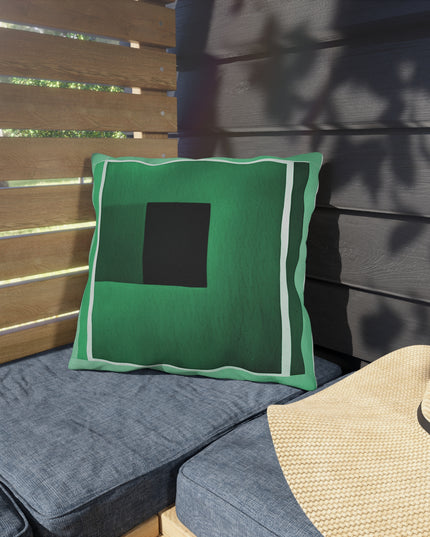 Mint Shadow 16" x 16" Outdoor Pillow
