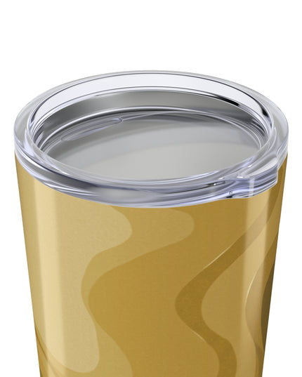 Brown Wavey Tumbler 20oz