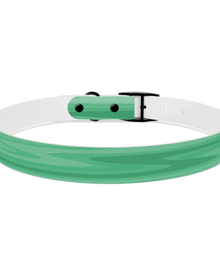 Mint Green Wavey Extra Large Dog Collar