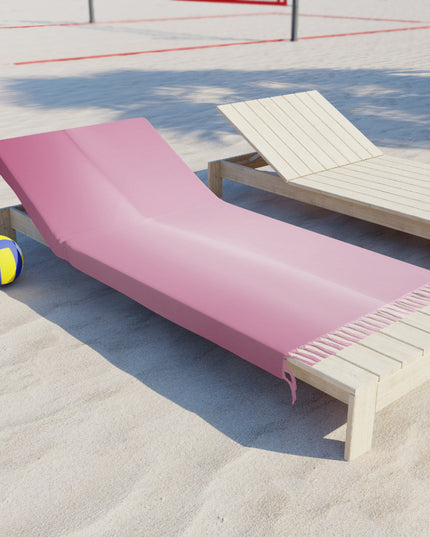 Pink Blush Fade 38" × 81" Boho Beach Cloth