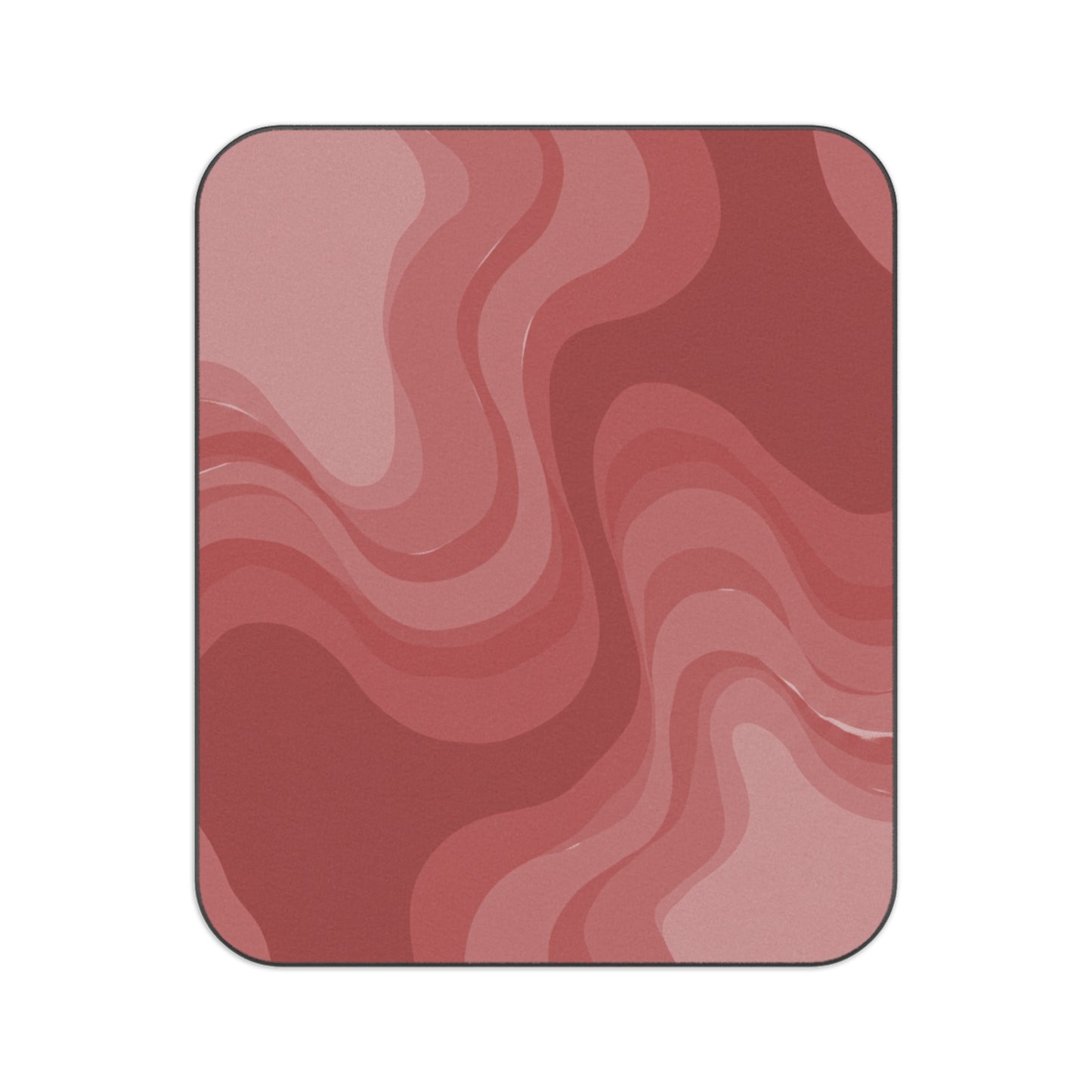 Power Red Wavey 61" × 51" Picnic Blanket