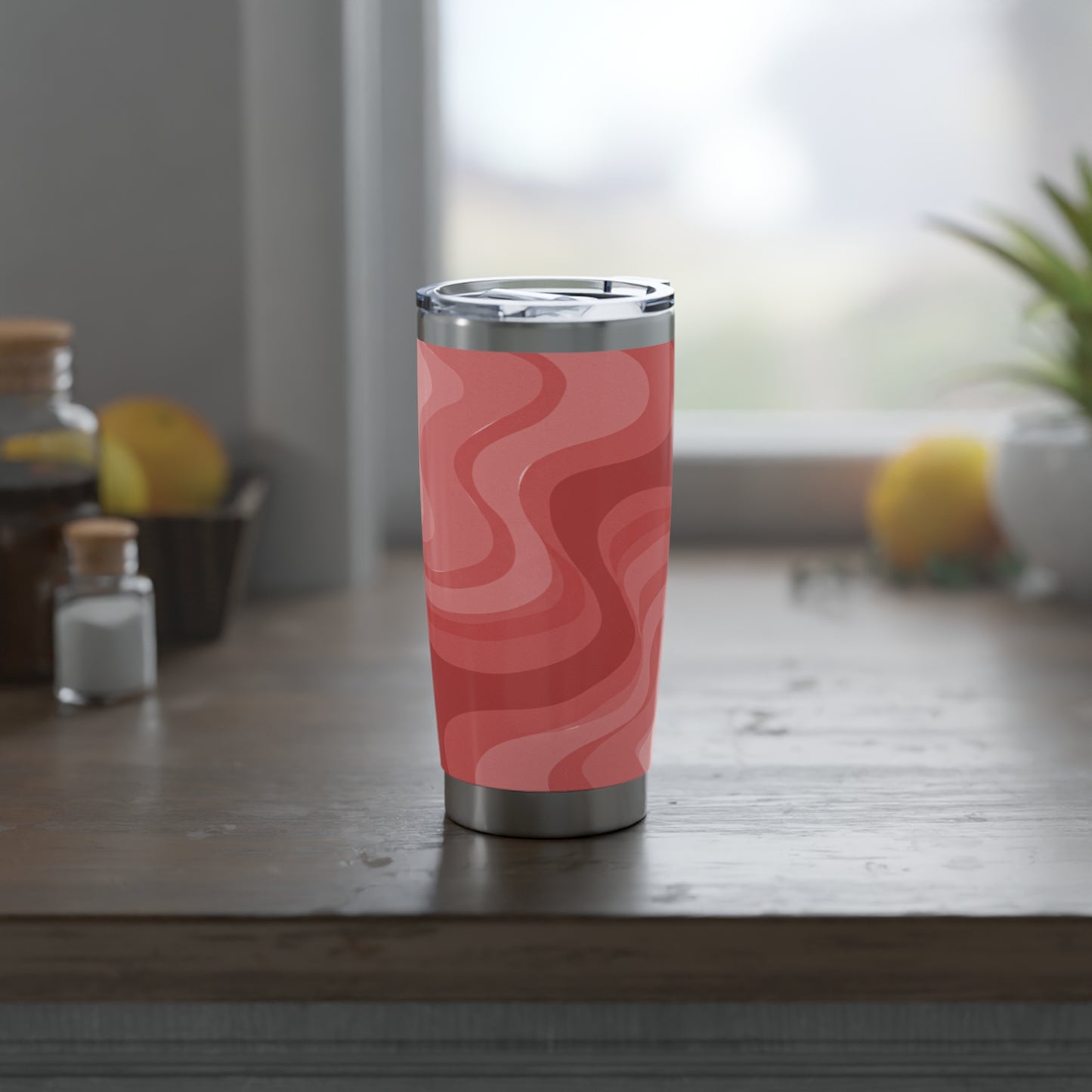 Power Red Wavey Vagabond 20oz Tumbler