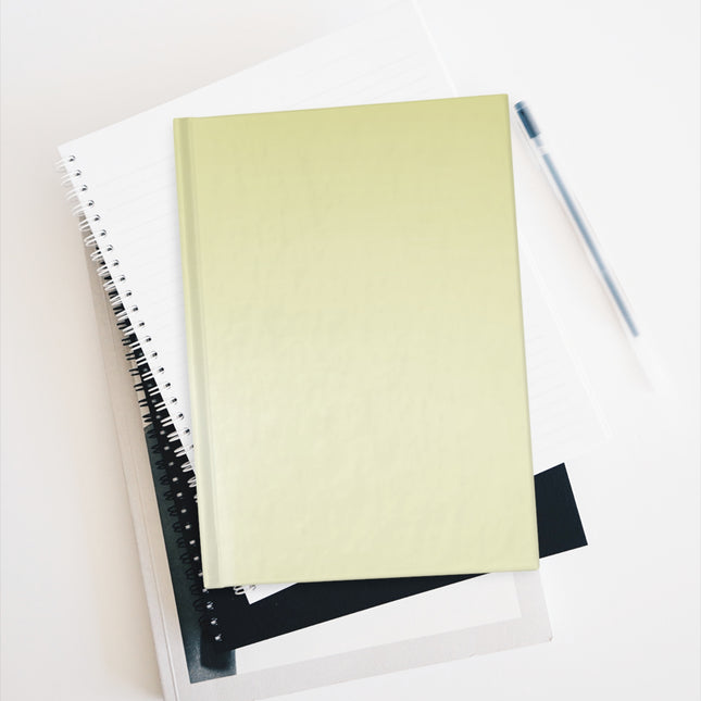 Lemon Fade 5" x 7" Journal - 128 Ruled Line pages