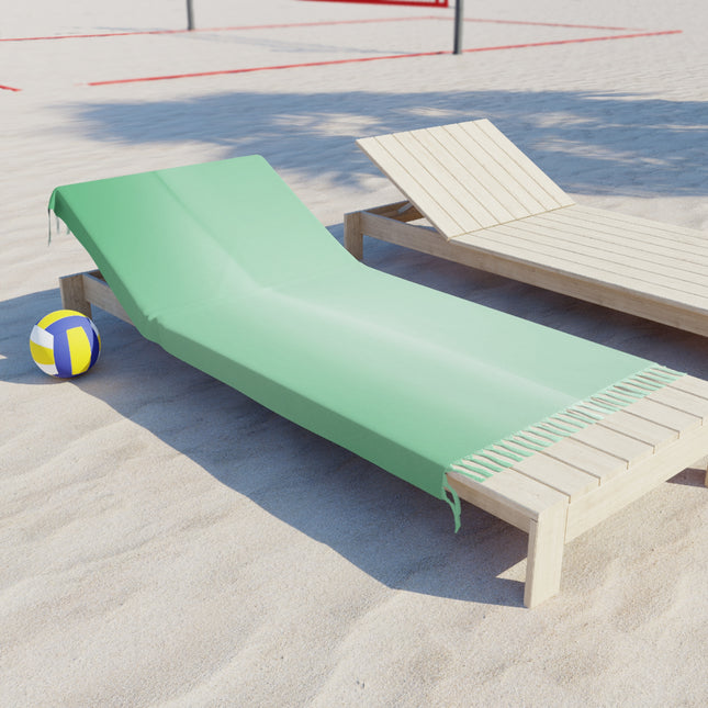 Mint Fade 38" × 81" Boho Beach Cloth