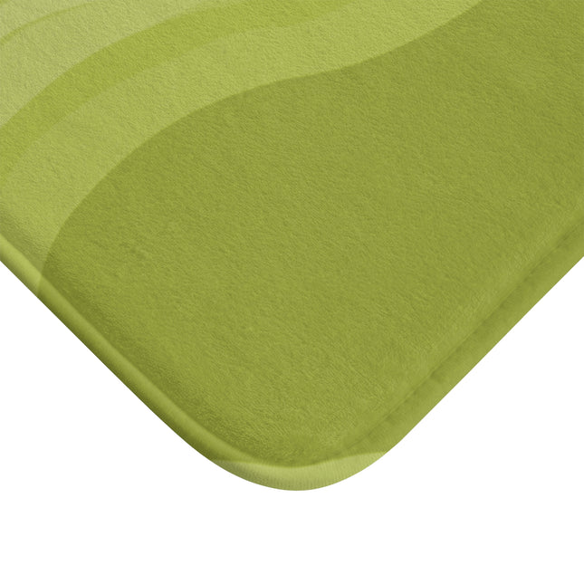 Lemon Wavey 34" x 21" Bath Mat