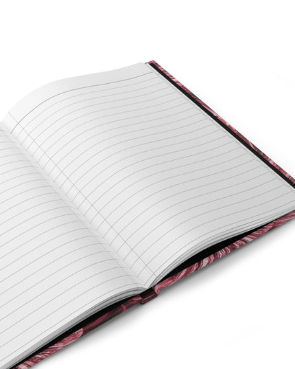 Uzi Spiral Ruby 5.75" x 8" Hardcover Journal Matte with 150 lined pages
