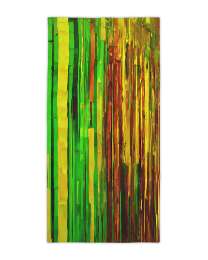 Striped Beta Beach Towel, 18" x 27"
