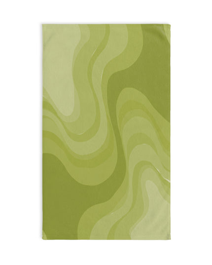 Lemon Wavey Hand Towel, 16" x 28"