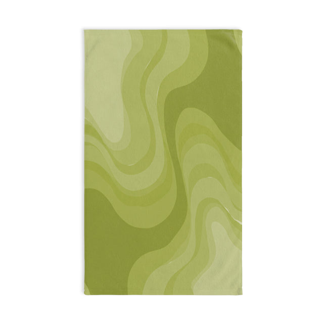 Lemon Wavey Hand Towel, 16" x 28"
