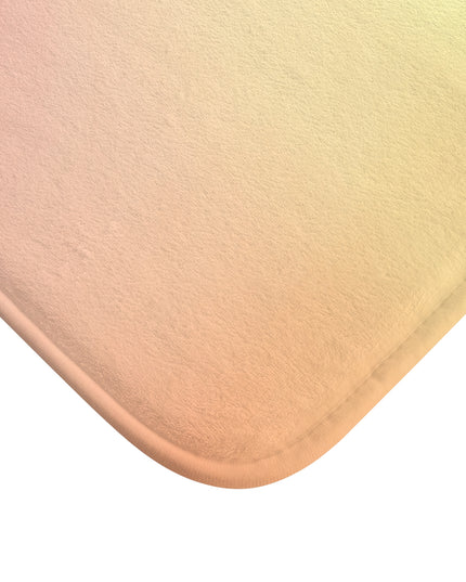 Hot Peach Fade 24" x 17" Bath Mat