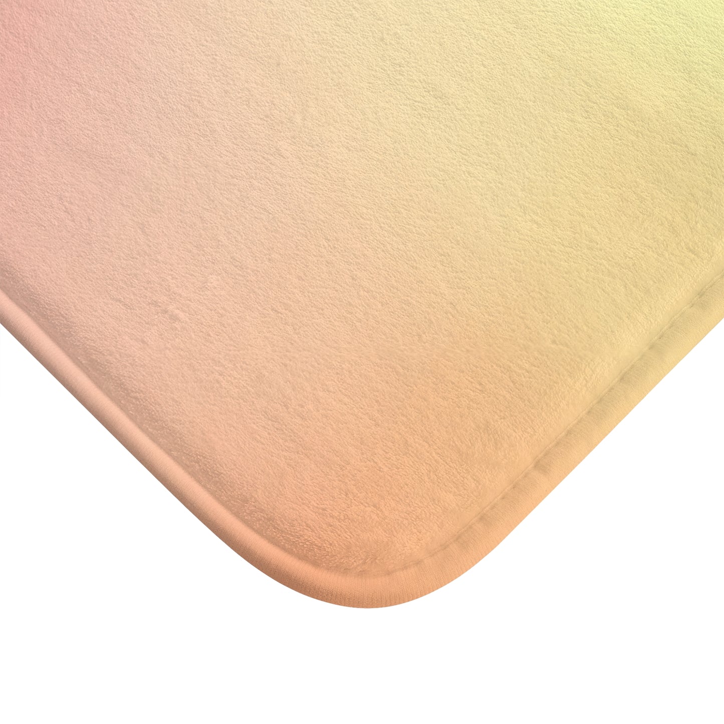 Hot Peach Fade 24" x 17" Bath Mat