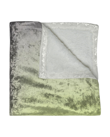 Purple Golden Fade 50" x 60" Crushed Velvet Blanket