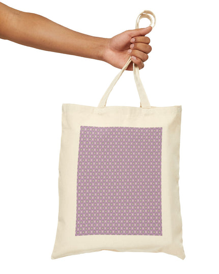 Lavender Star-crossed Bodies Cotton Canvas Tote Bag